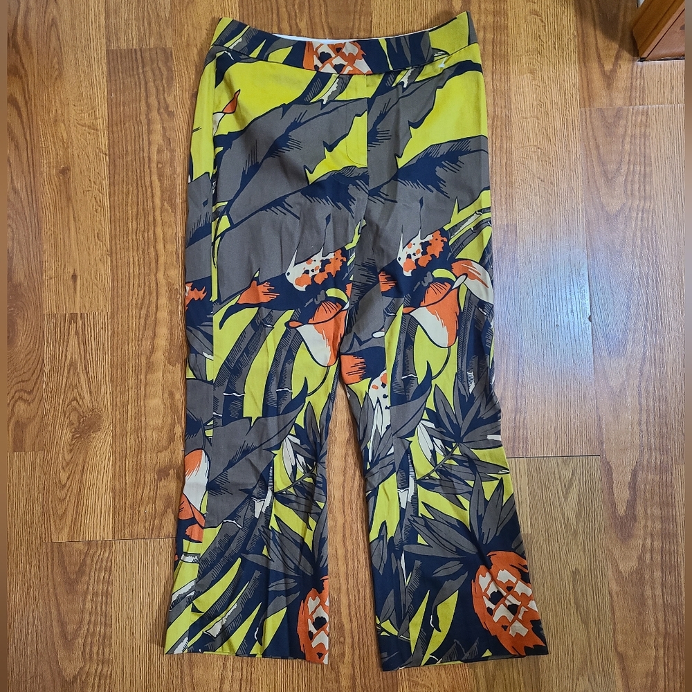 Cropped Annie By Dana Buchman Pants Size 4 NWT